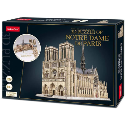 Notre Dame Paris Puzzle 3D 293 Piezas