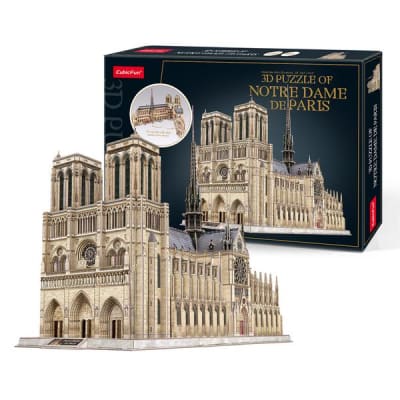 Notre Dame Paris Puzzle 3D 293 Piezas