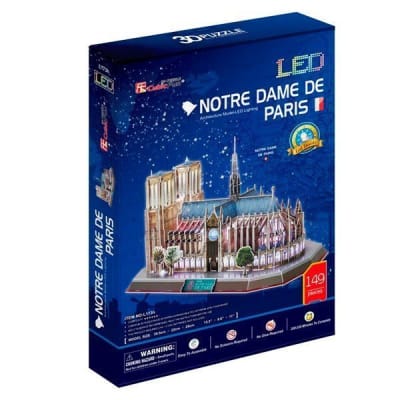 Catedral Notre Dame Led  149 Piezas
