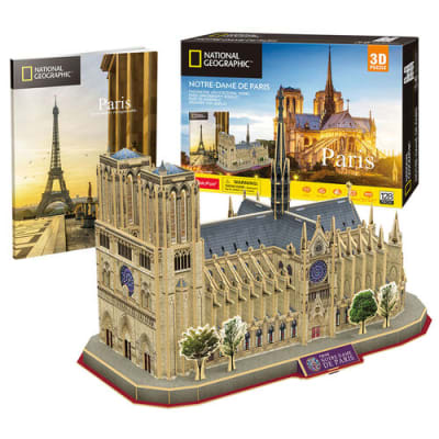 Notre Dame Puzzle 3D Natgeo 128 Piezas