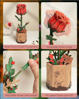 Rosa Roja - Red Rose 3D