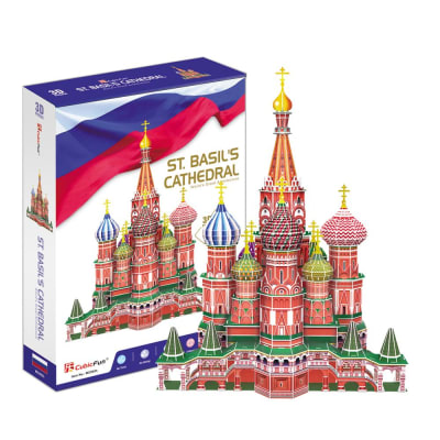 Catedral San Basilio Puzzle 3d 92 Piezas