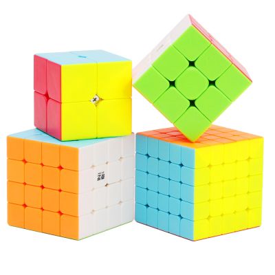 Set 4 Cubos Qiyi Regulares