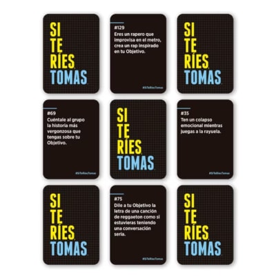 Si te Ríes, Tomas