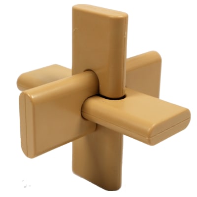 Puzzle de Bloqueo Kong Ming Lock Three Connection