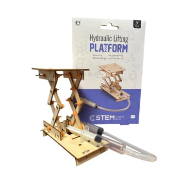 Plataforma hidráulica armable madera Stem