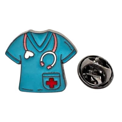 Médico Enfermera Uniforme con Estetoscopio