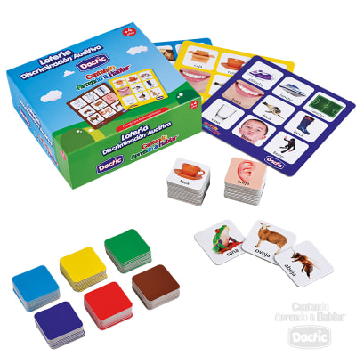 Lotería Discriminación Auditiva Dactic