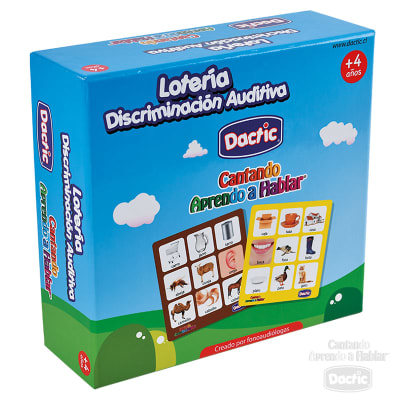 Lotería Discriminación Auditiva Dactic