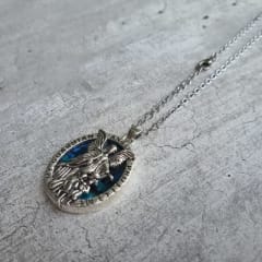 Collar acero - Ángel de la Guarda