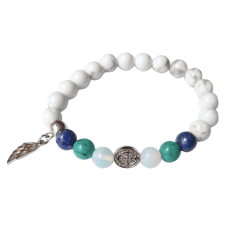 Pulsera 3 Guardianes - Howlita
