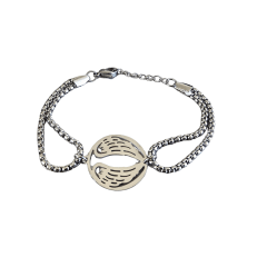 Pulsera acero - Alas
