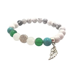 Pulsera 3 Guardianes - Howlita
