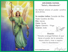 Tarjeta Arcángeles