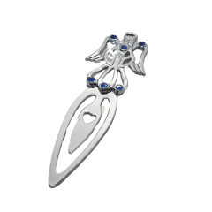 Separador de libro (plateado)