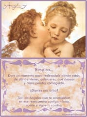 Tarjeta Beso Ángel