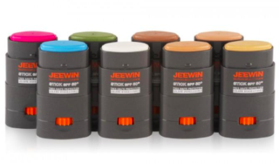 Bloqueador solar Jeewin verde2