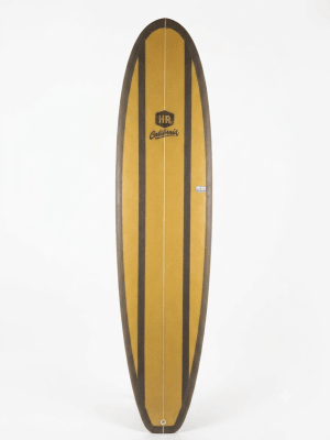 Surfboard HR CALIFORNIA FIBERGLASS - Marrón1
