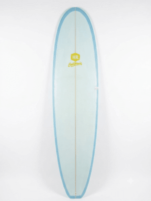 Surfboard HR CALIFORNIA FIBERGLASS - Light Blue1