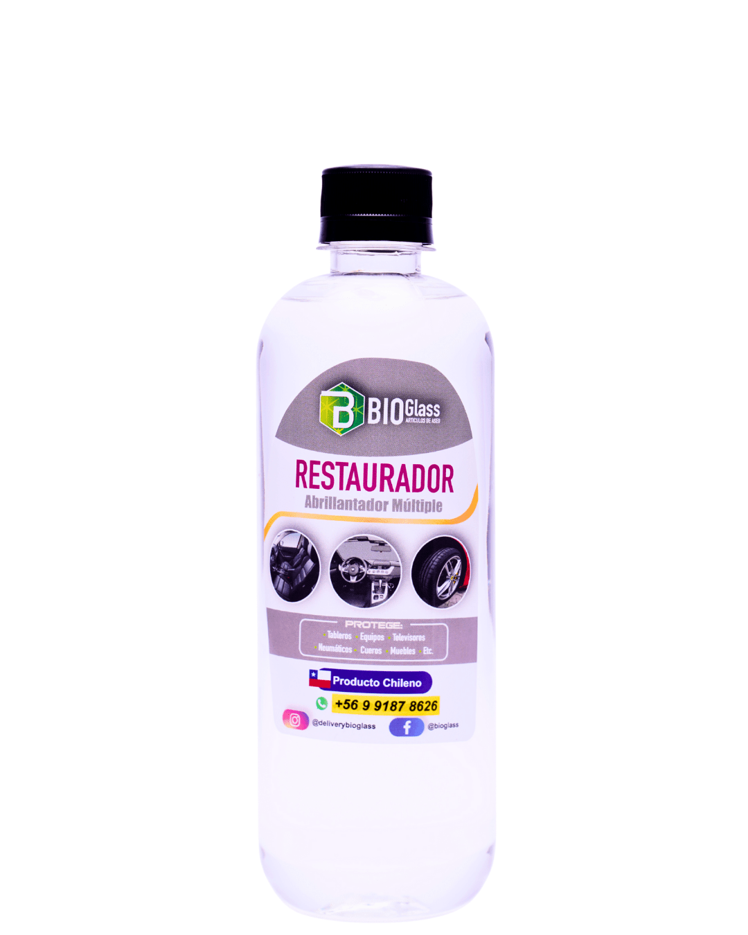 RESTAURADOR DE PLASTICO 1/2L
