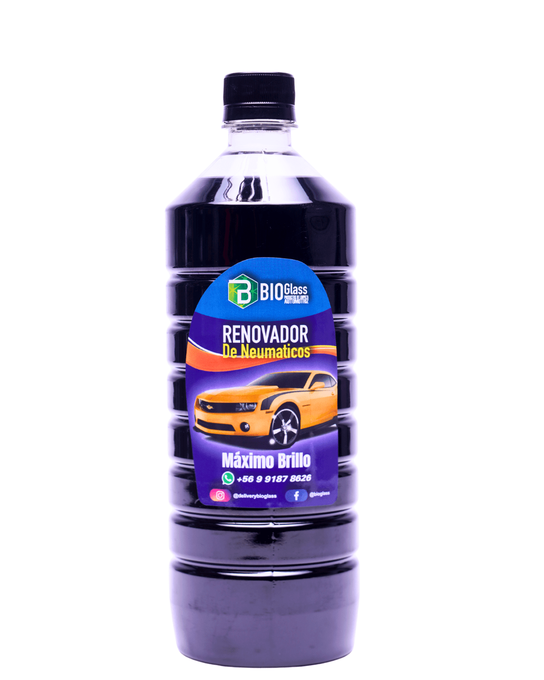 RENOVADOR DE NEUMATICO 1L NEGRO