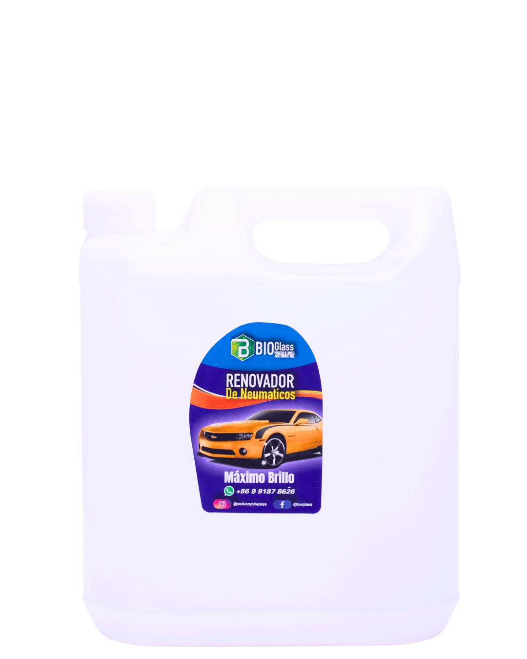 RENOVADOR DE NEUMATICO 5L TRANSPARENTE