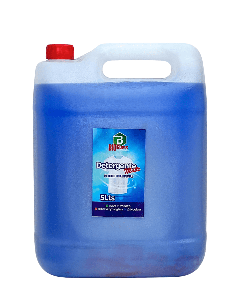 Detergente Matic BioGlass 10L – Máximo Rendimiento y Cuidado Hipoalergénico1