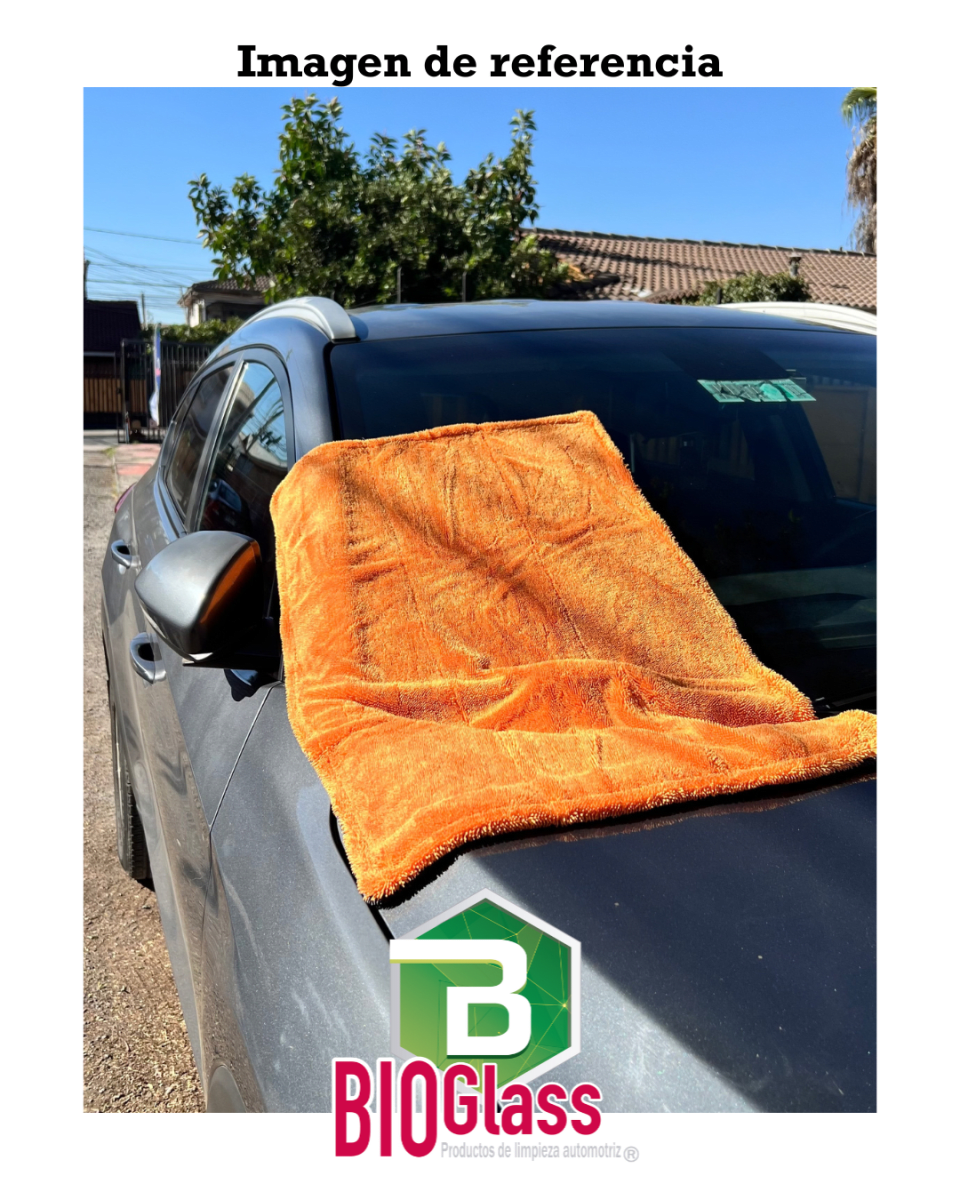 TOALLA DE SECADO 1200GSM NARANJA1