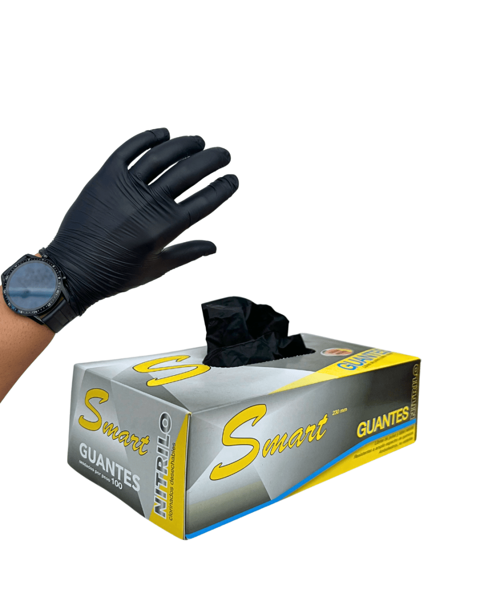 CAJA GUANTES DE NITRILO 100UND1