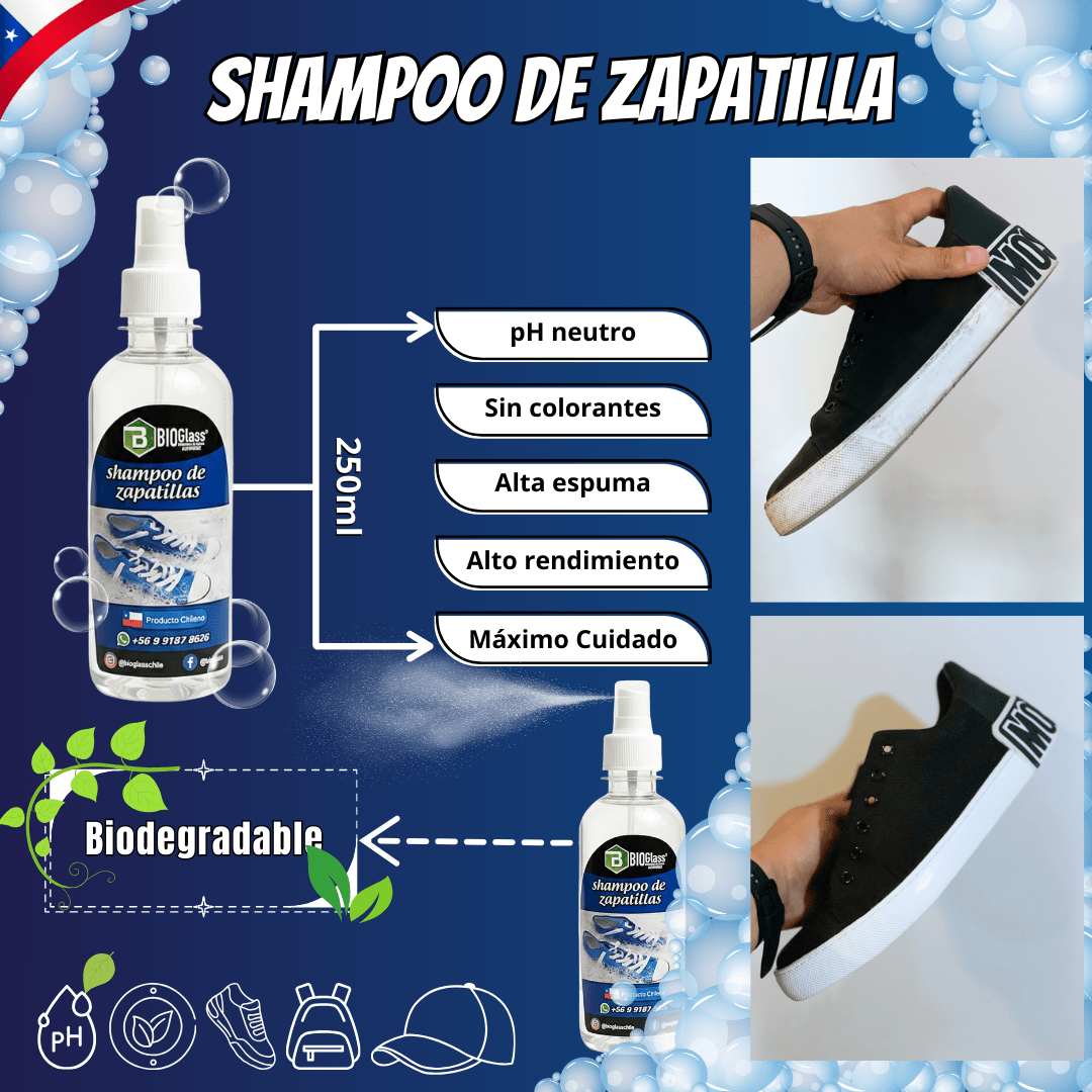 SHAMPOO DE ZAPATILLAS 250ML2