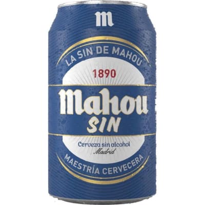 Cerveza Mahou lata sin alcohol 330 cc bpy1
