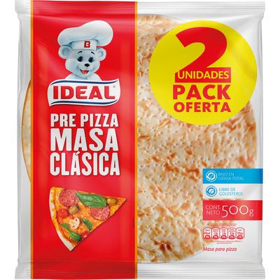 Prepizza ideal doble 500 gr1