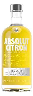 Vodka Absolut citron 750 cc 40 30061