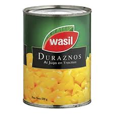 Durazno trocitos Wasil 590 gr1