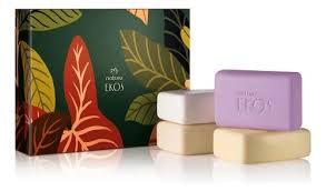 Natura Jabon barra 4x100 gr Ekos surtidos cremosos1