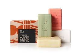 Natura Jabon barra 4x100 gr Ekos crem (terracota)1