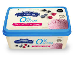 Postre helado San Francisco 1 lt 0% frutos del bosque1
