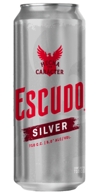 Cerveza Escudo Silver lata 710 cc1