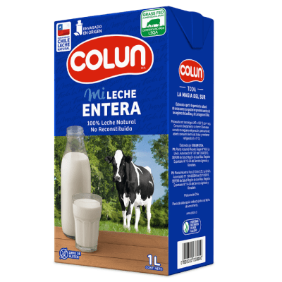 Leche entera 1 lt Colun mpy1