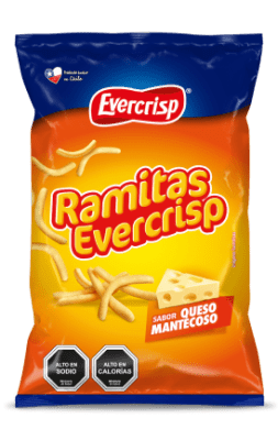 Ramitas queso 230 gr Evercrisp mpy1