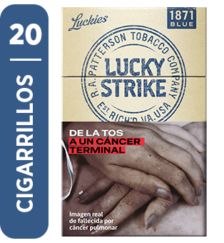 Cig Lucky strike sin aditivos 20u Patterson1