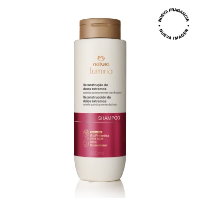 Natura Lumina Shampoo 300 ml reconstruccion quim dañado1
