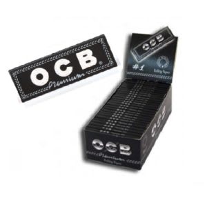 Papelillo OCB corto negro premium1