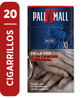 Cig Pall Mall rojo 20 XL1