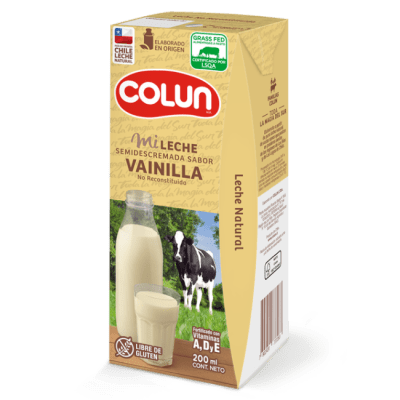 Leche vainilla 200 cc Colun1