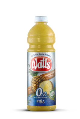 Nectar watts piña light botella 1,5 lt bpy1