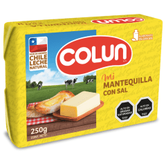 Mantequilla 250 gr Colun mpy