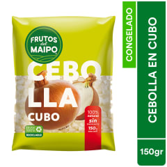Cebolla cubo 150 gr Frutos del Maipo