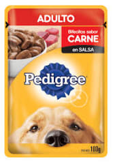 Pedigree sachet adulto carne en salsa 100 gr