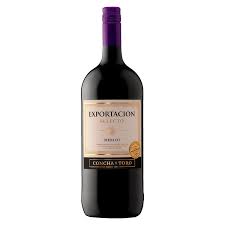 Vino Exportacion merlot botella 1500 cc 11,5